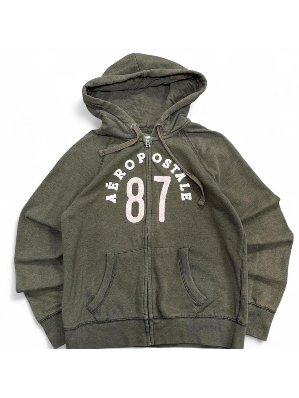 Y2K Aeropostale Zip Up Hoodie